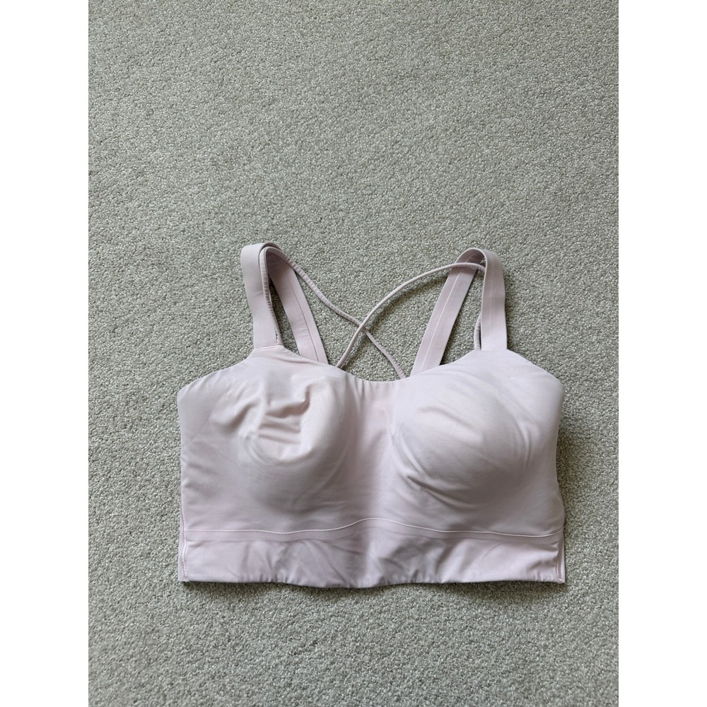Lululemon Like a Cloud D/DD Cup Longline Bra Light Pink